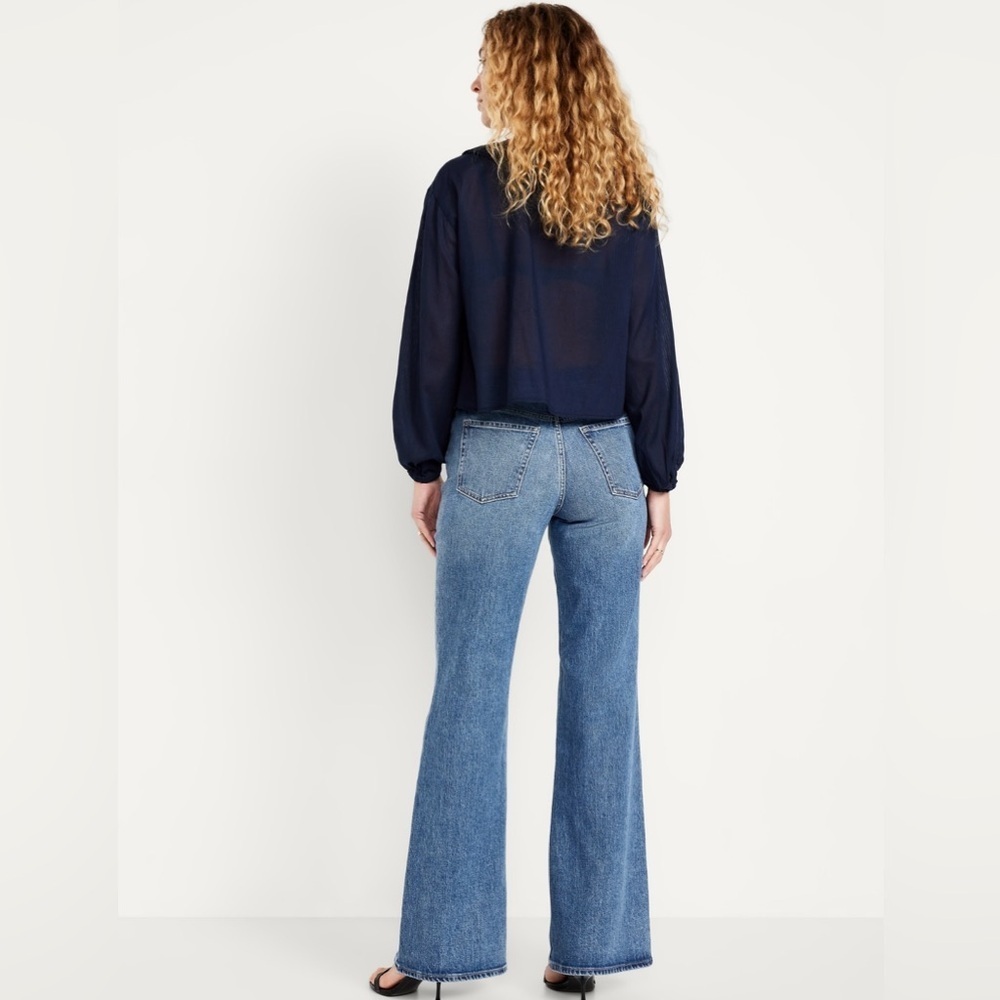 NEW Women’s Mid Rise Old Navy Bootcut Jeans Sz. 16 Tall - Picture 10 of 14